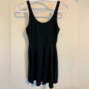 Express black short summer dress.